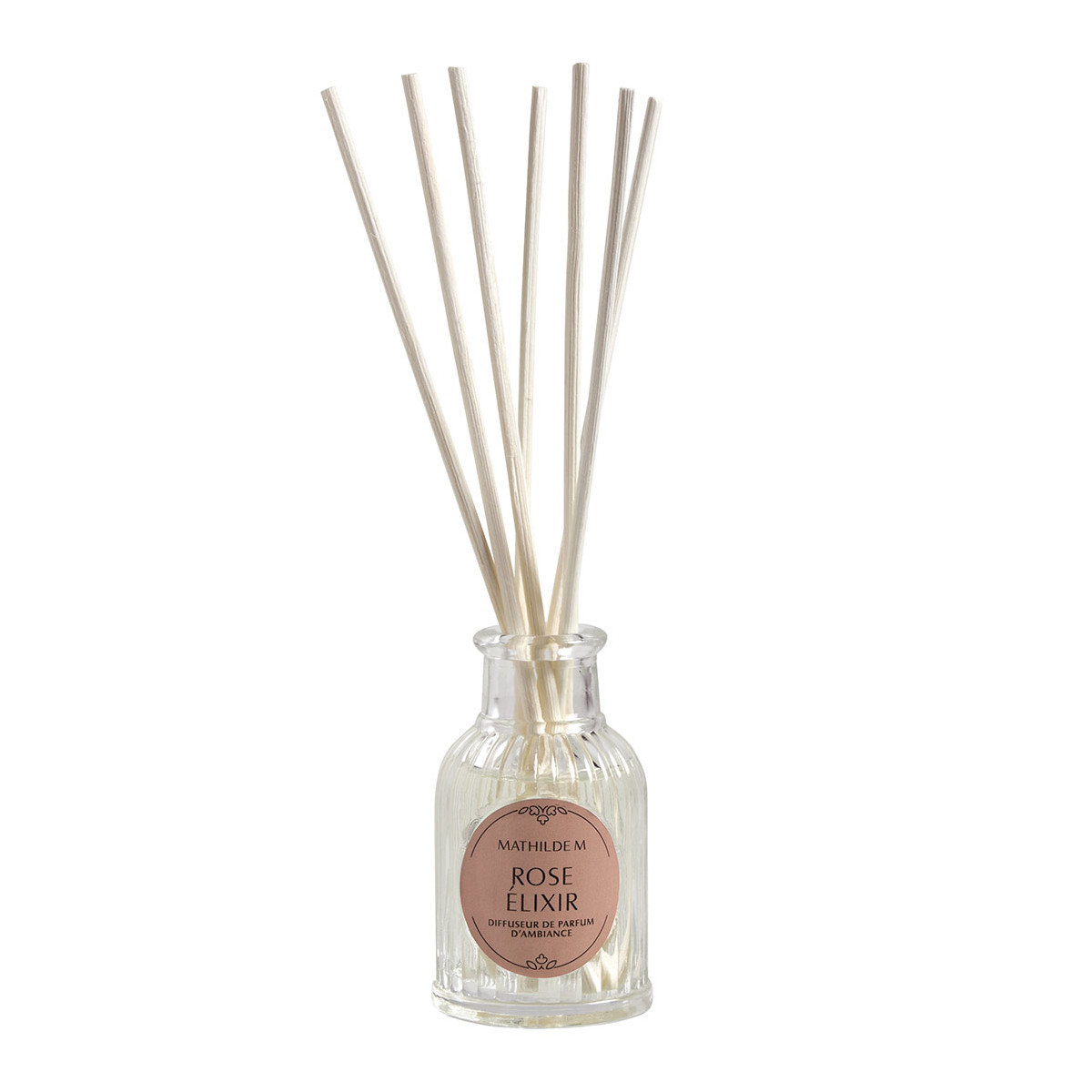 Coffret diffuseur et décor parfumé Rose Élixir TRÉSOR DE FLEURS rose, MATHILDE M