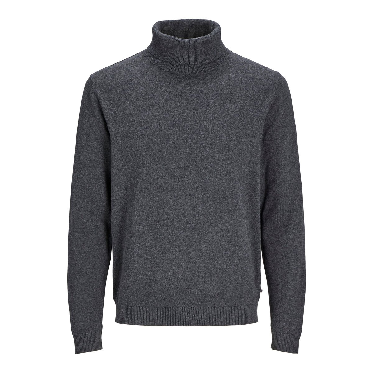 Col Roulé dark grey melange, JACK & JONES