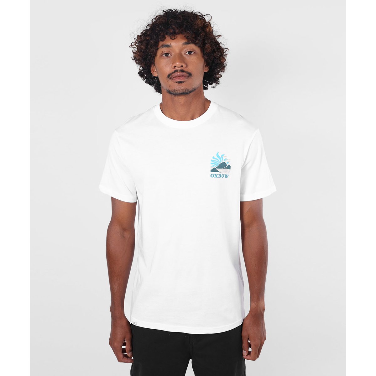 Tee-shirt manches courtes UNFADING white, OXBOW