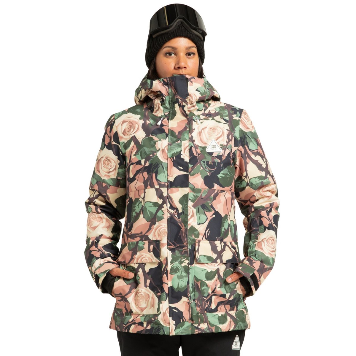DC Shoes Technical Outerwear|Technical Jackets Femme ADJTJ03052 beige rose and thorn, DC SHOES