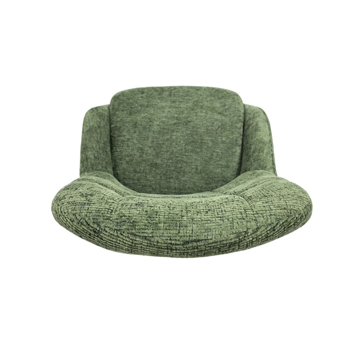 Chaise repas en tissu vert clair, ZAGO