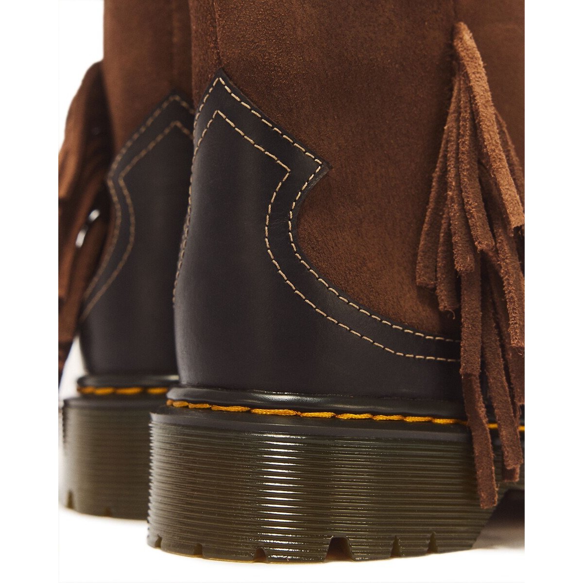 Bottes en cuir, Genaya Rodeo Junior marron, DR. MARTENS