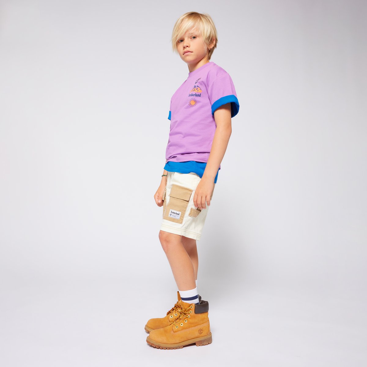 T-shirt con stampa 3D oceanie, TIMBERLAND