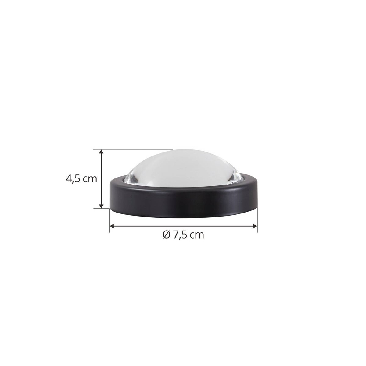 Ampoule GX53LED, Gx53 noir, LINDBY