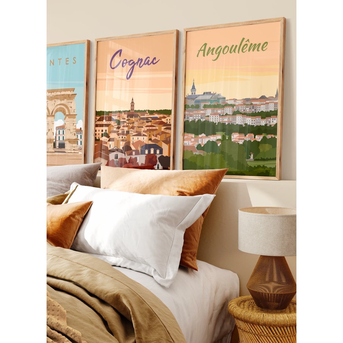 Affiche ville Angoulême blanc, L'AFFICHERIE