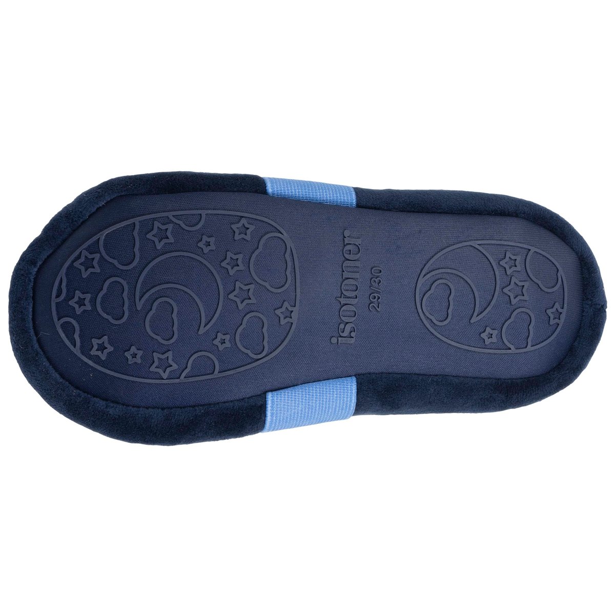 Chaussons Mocassins bleu, ISOTONER