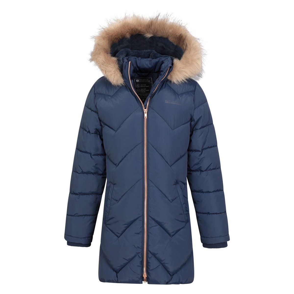 Veste matelassée GALAXY bleu marine, MOUNTAIN WAREHOUSE