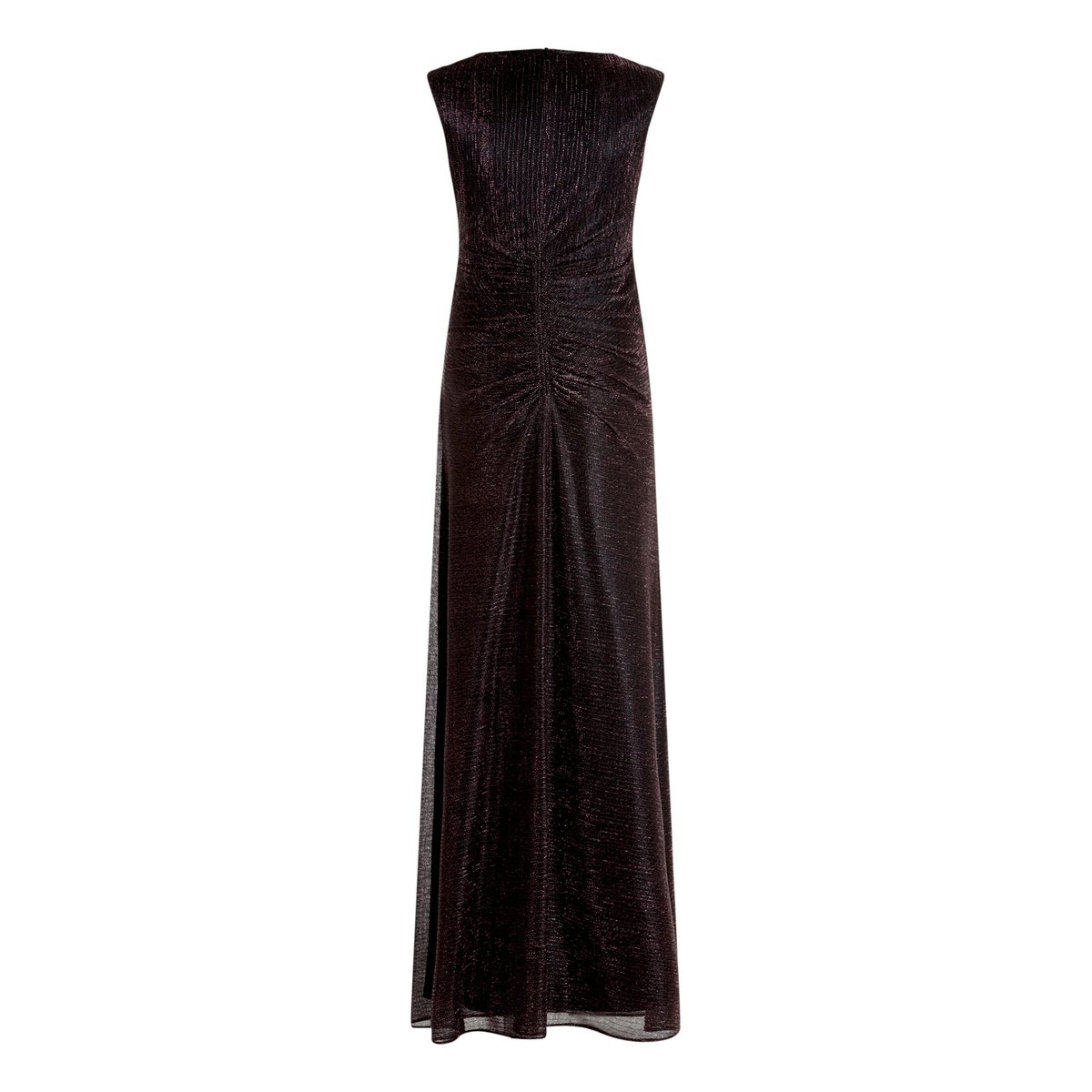 Robe de soirée au look scintillant dark red/black, VERA MONT