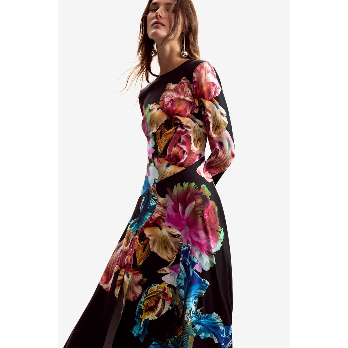 Robe à manches longues M. C. Lacroix noir, DESIGUAL