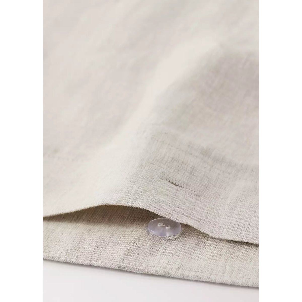 Housse de couette berceau lin lavé beige, MANGO HOME