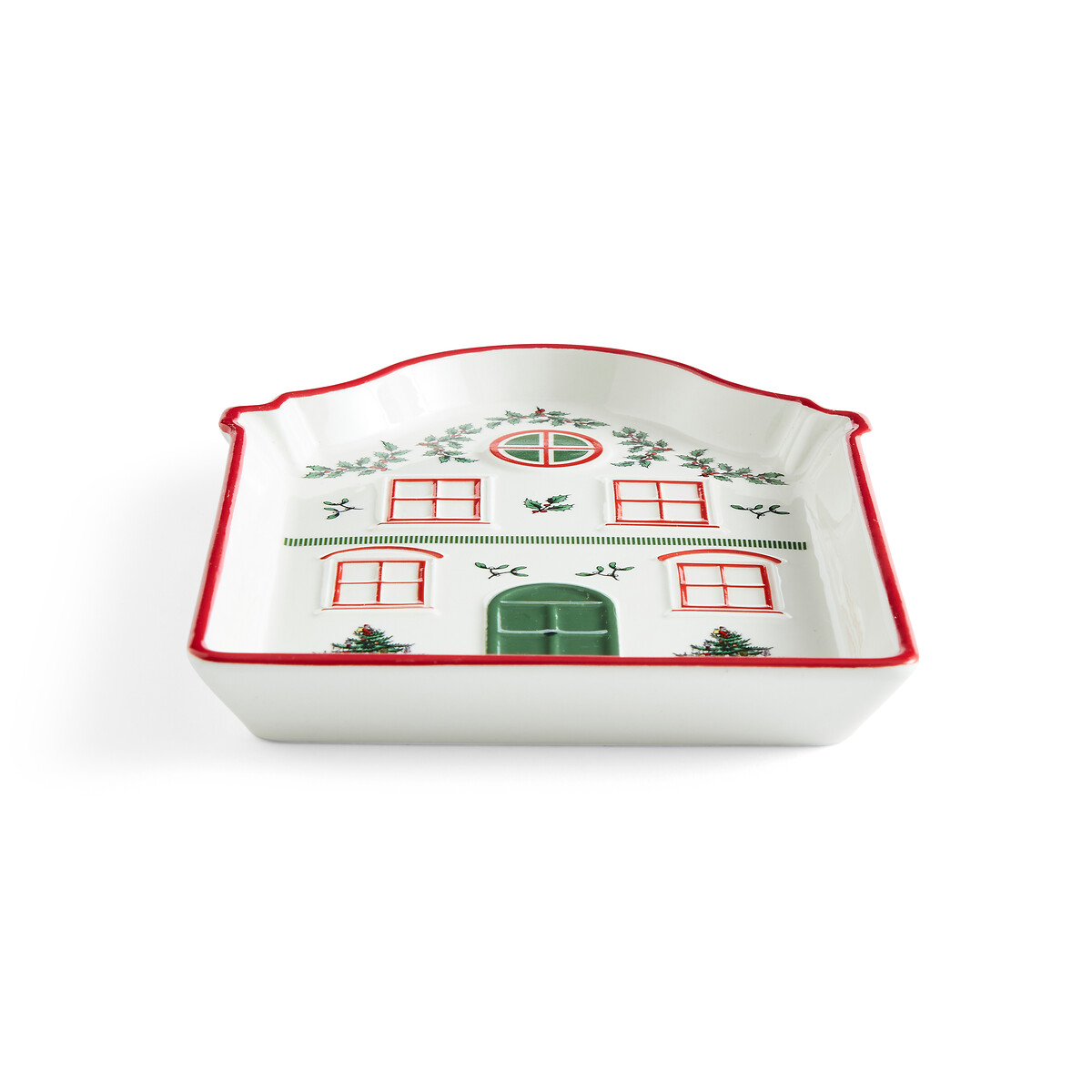Christmas Tree Trinket Tray red, SPODE