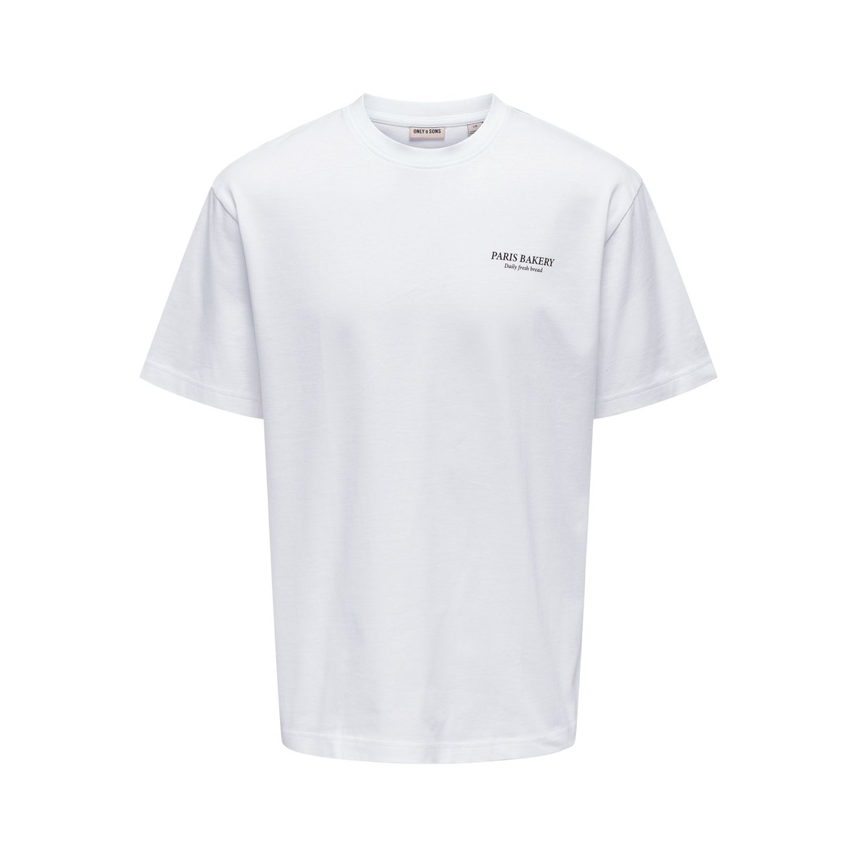 T-Shirt bright white 1, ONLY & SONS