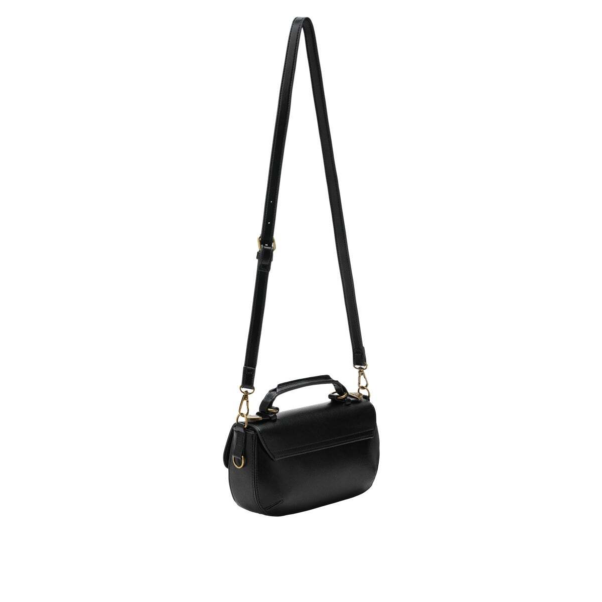 Sac Bandoulière À Rabat Effet Cuir noir, PEPE JEANS