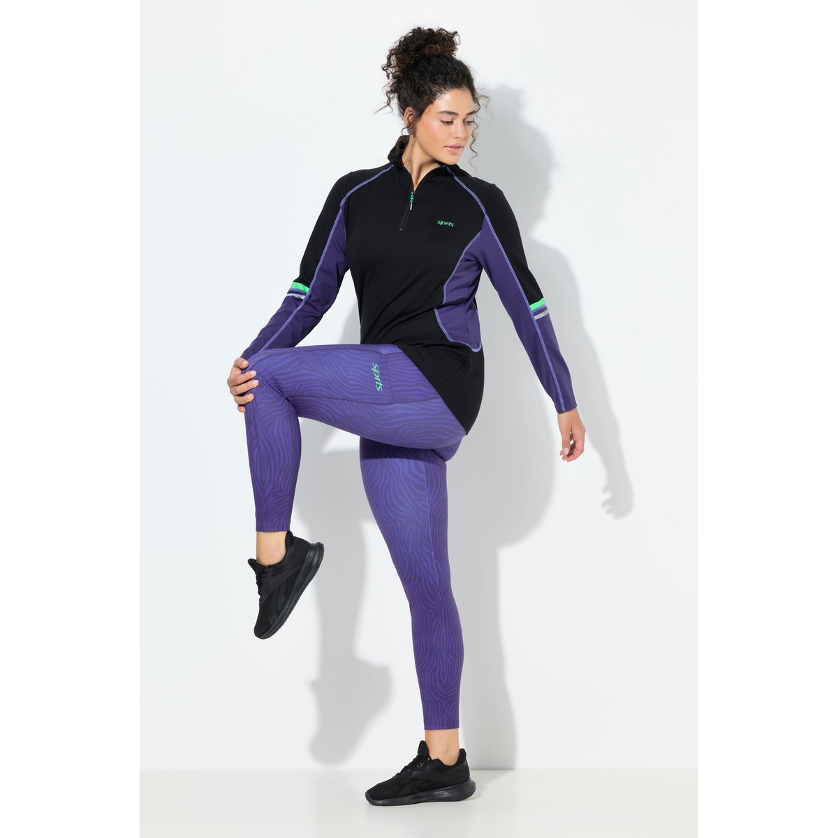 Legging de sport, matière séchant rapidement lys, ULLA POPKEN