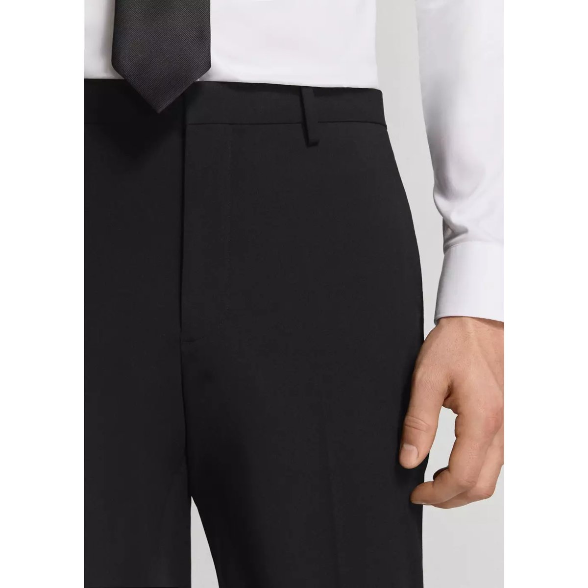 Pantalon costume Parí super slim-fit noir, MANGO MAN