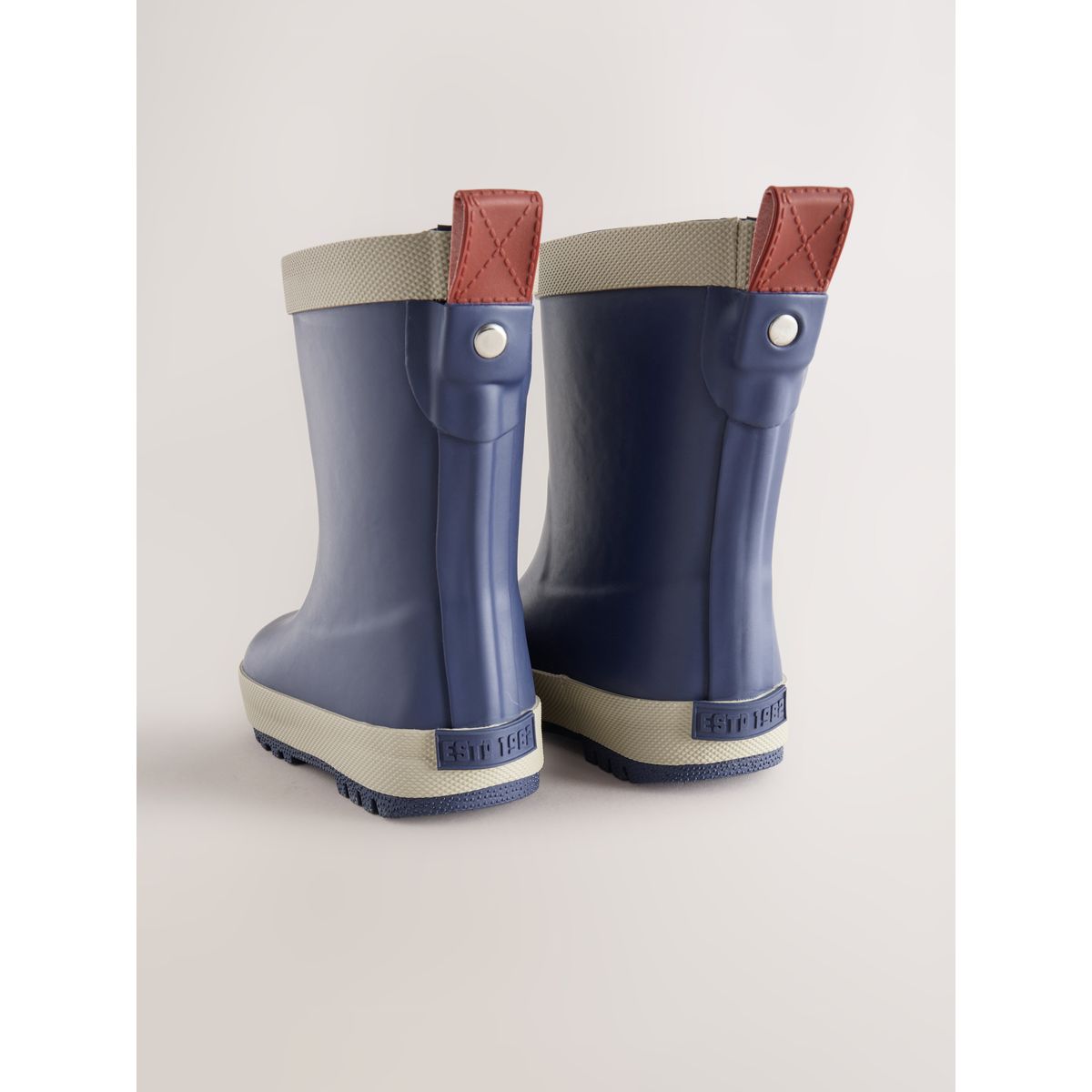 Bottes en caoutchouc avec doublure chaude bleu marine, NEXT