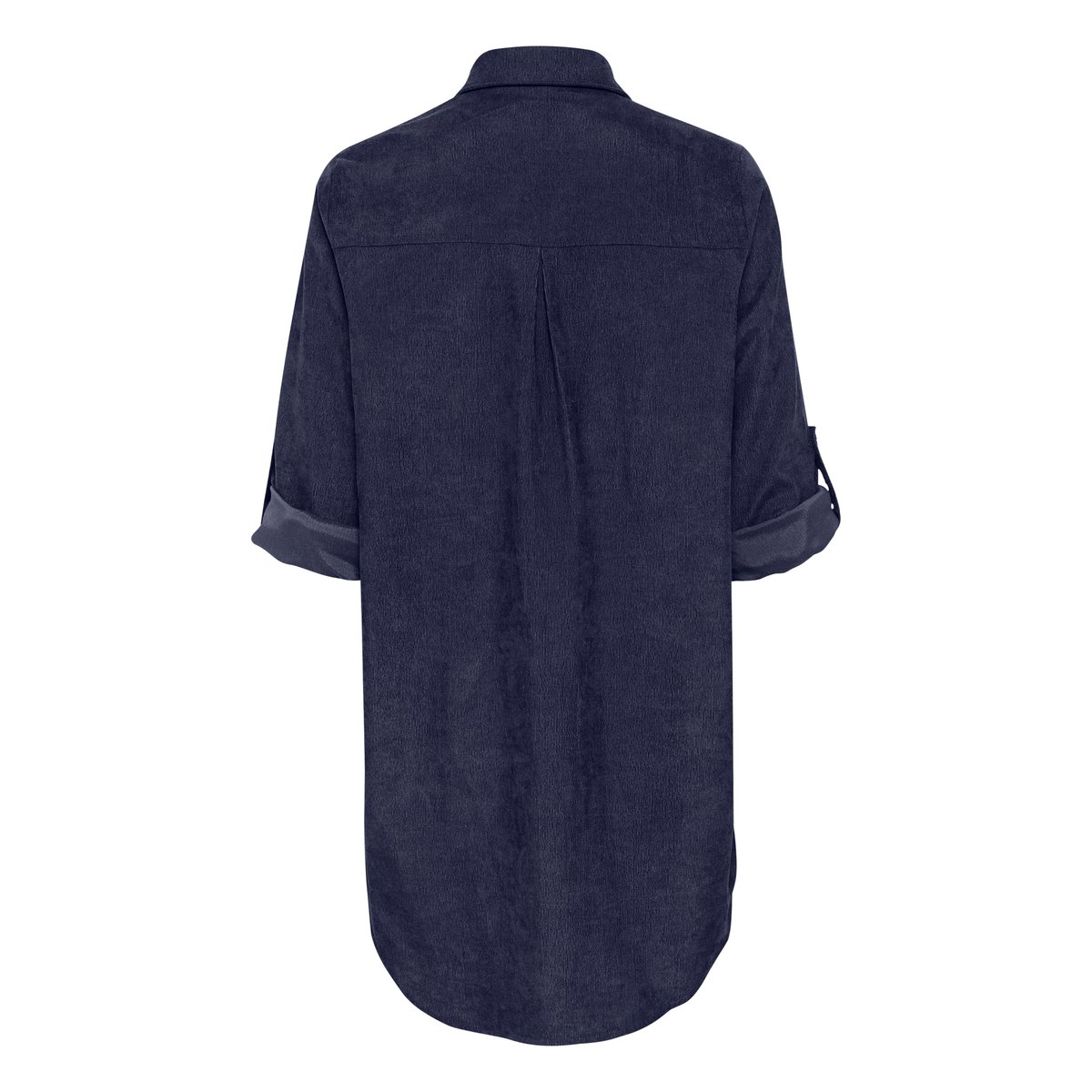 Long sleeved shirt bleu midnight marine cc, KAFFE