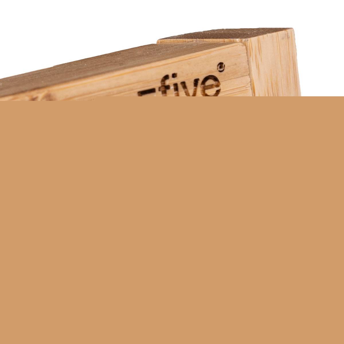 Miroir sur pied en bambou beige, 5FIVE SIMPLY SMART