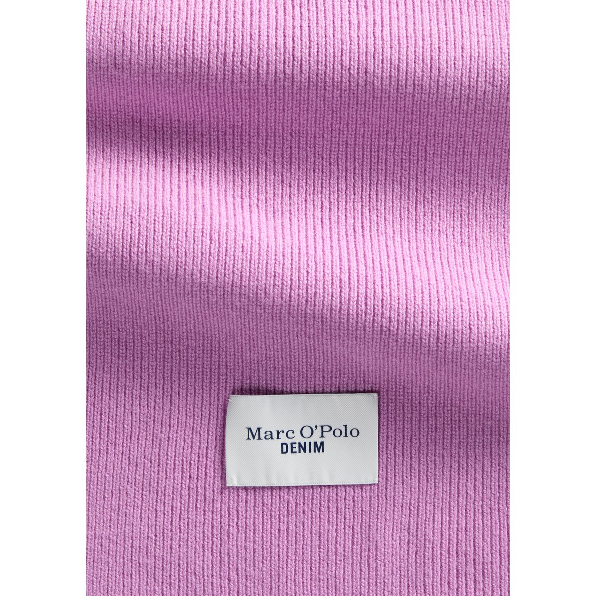 écharpe tricotée en laine mérinos douce violet, MARC O’POLO DENIM