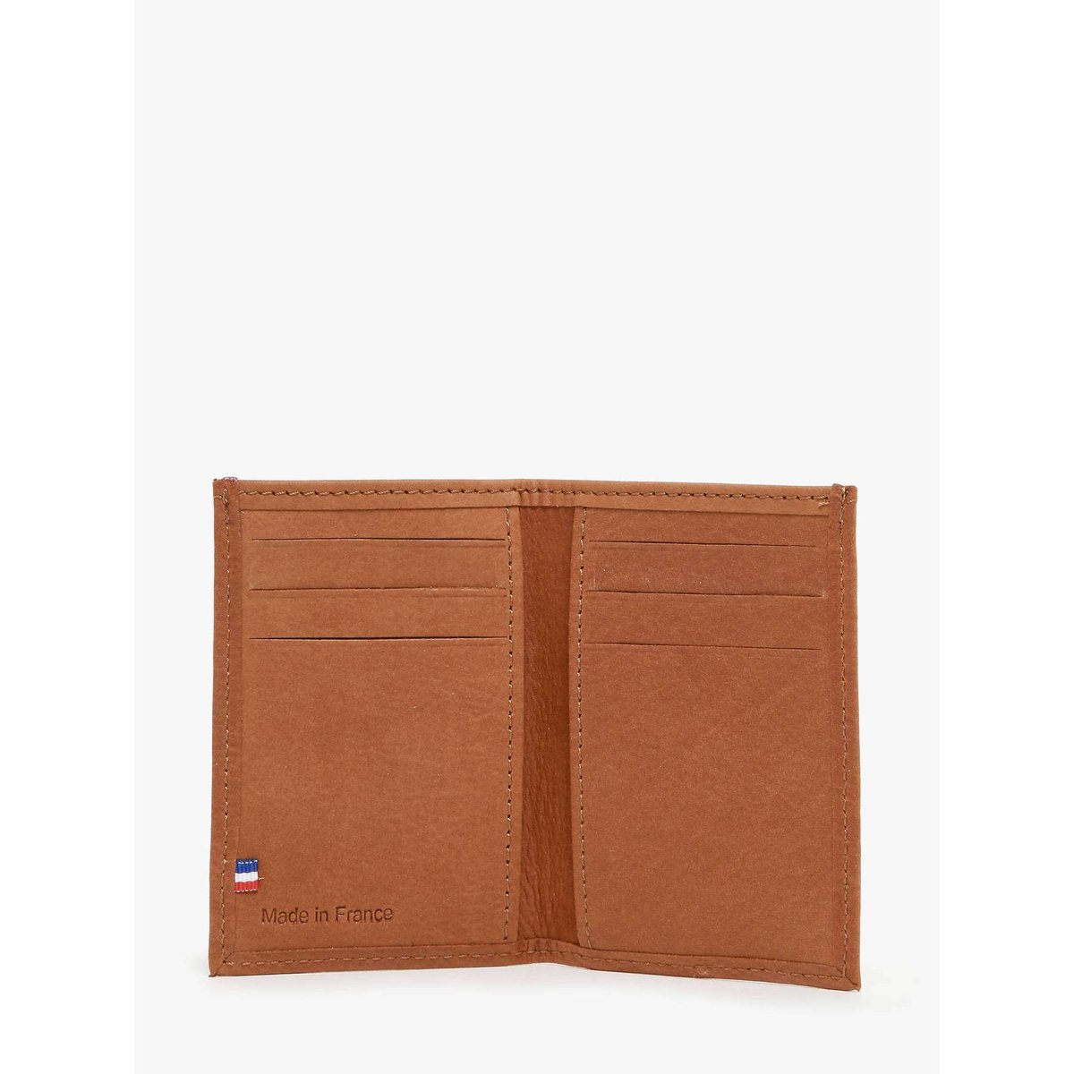 Porte-cartes Oil cuir camel, ETRIER