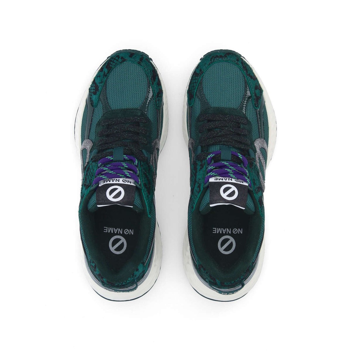 CARTER 2.0 RUNNER W SNAKE KISS ÉMERAUDE - Collier orné de Cristaux Swarovski® inclus vert, NO NAME