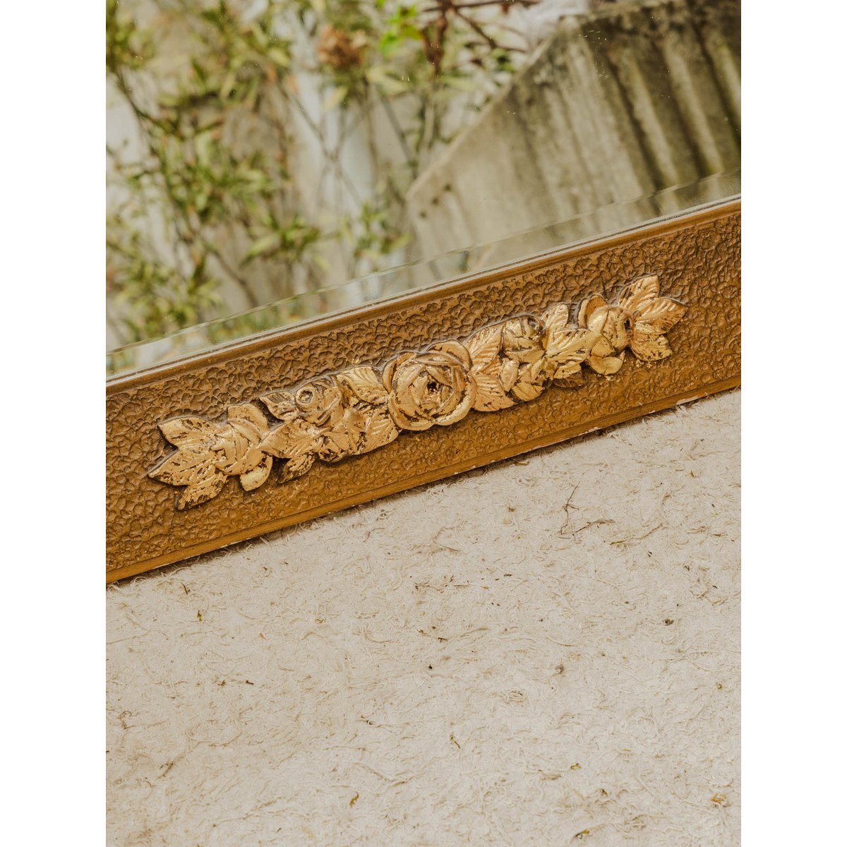 Miroir Art Déco en bois doré Georges N°1497 - Bon état doré, DEBONGOUT