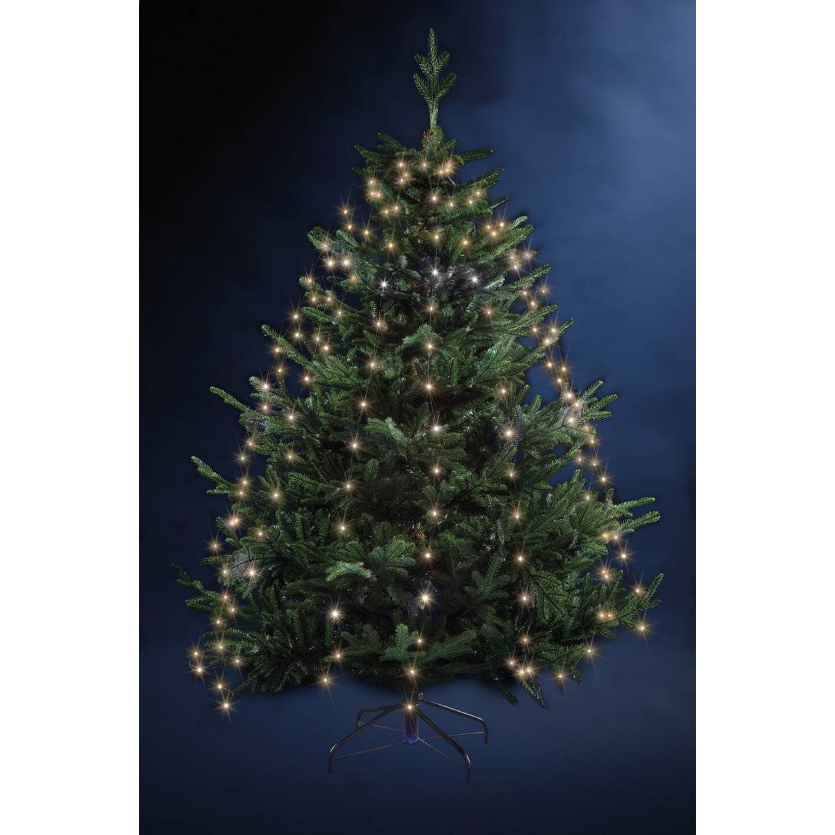 Robe lumineuse Technotrend copper 170 LED 8 fonctions 1,65m pour l'extérieur transparent, FEERIC LIGHTS & CHRISTMAS