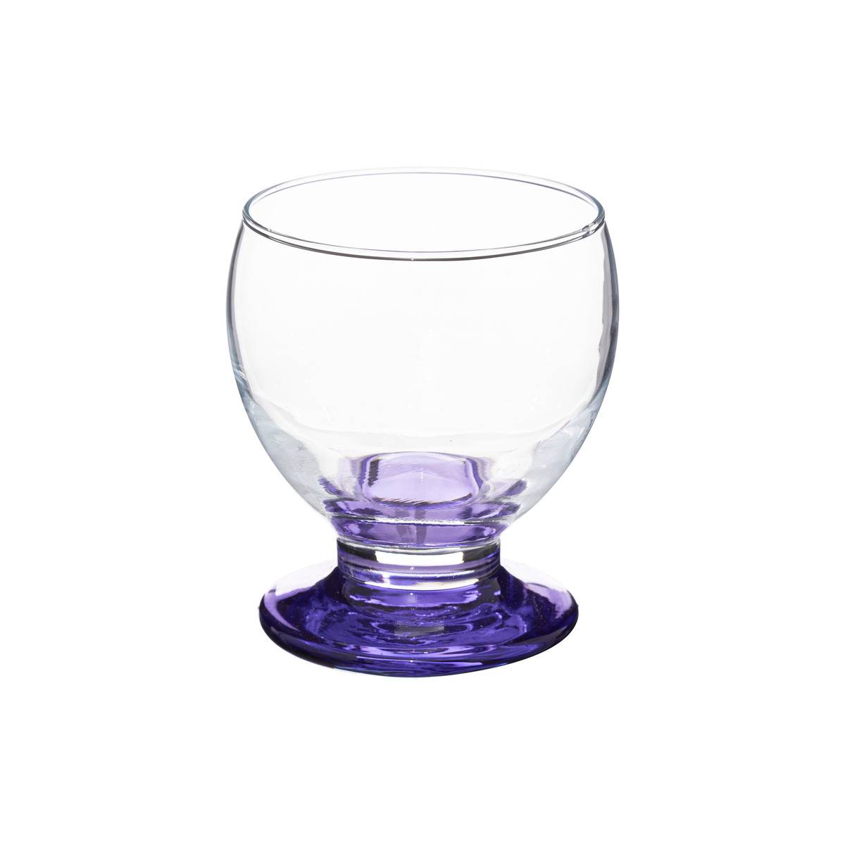 Lot de 6 verres bas en verre ENRIC'EAU multicolore, SECRET DE GOURMET