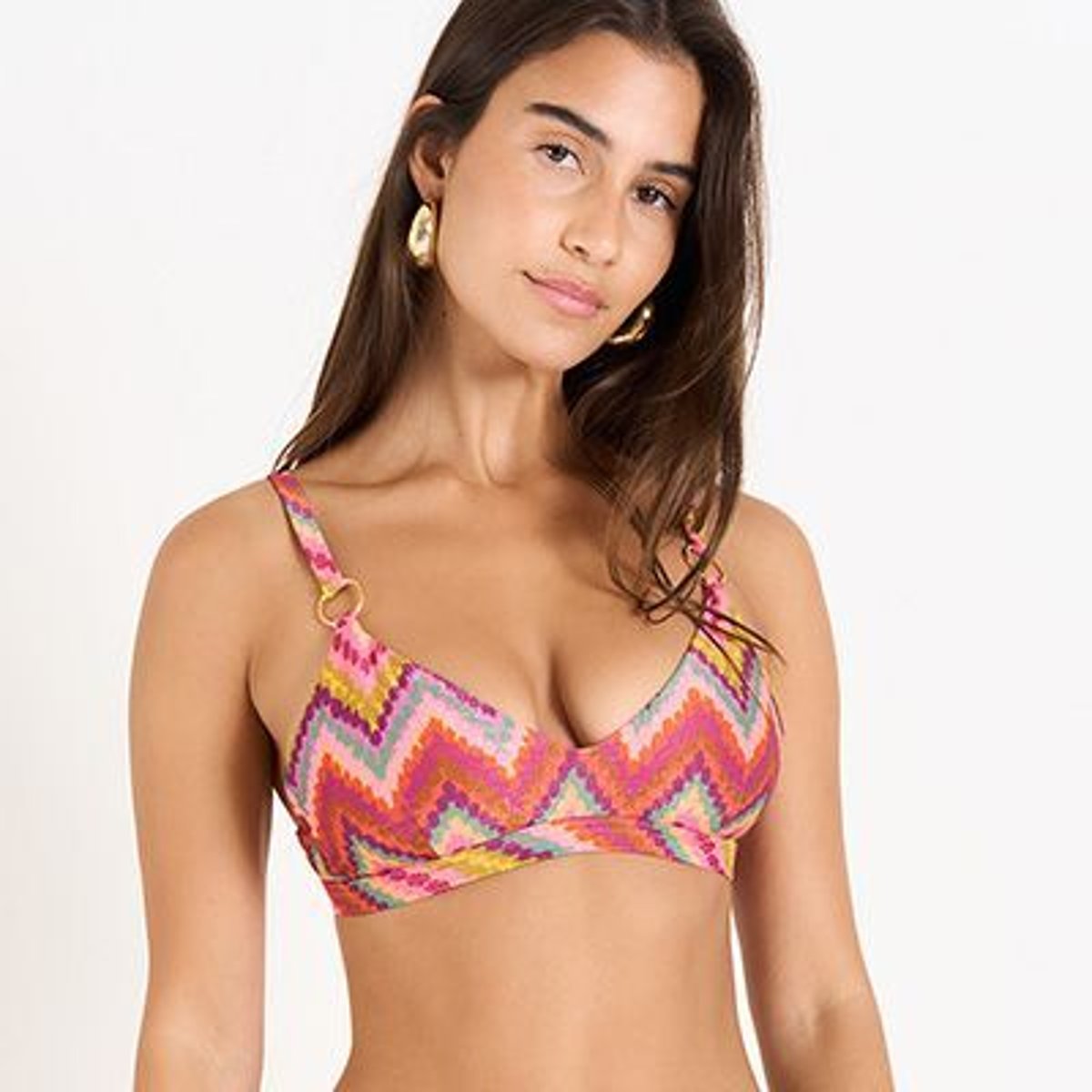 Haut de maillot brassière Zungo - AURORA rose, LIVIA