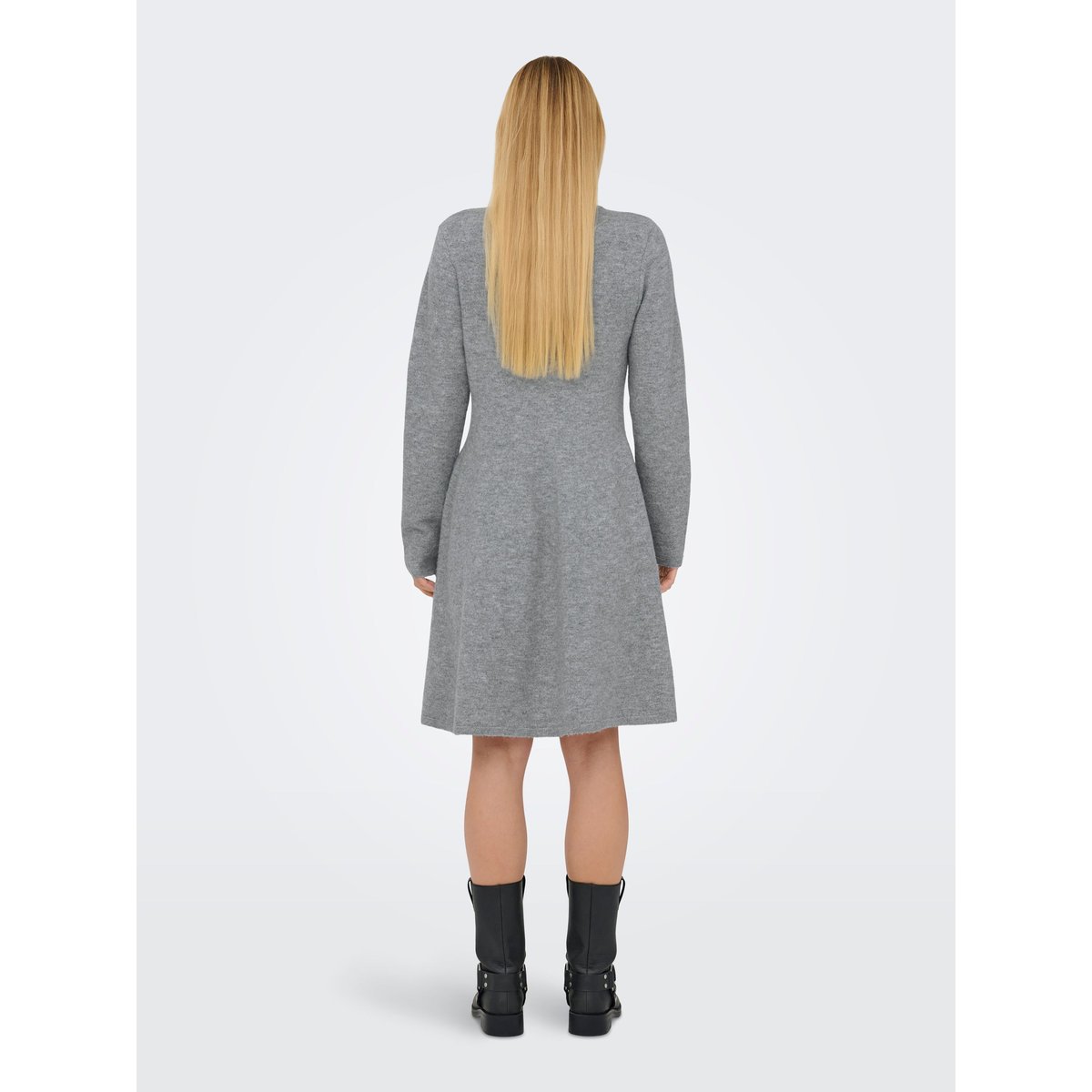 Robe En Maille grise - light grey melange, JDY