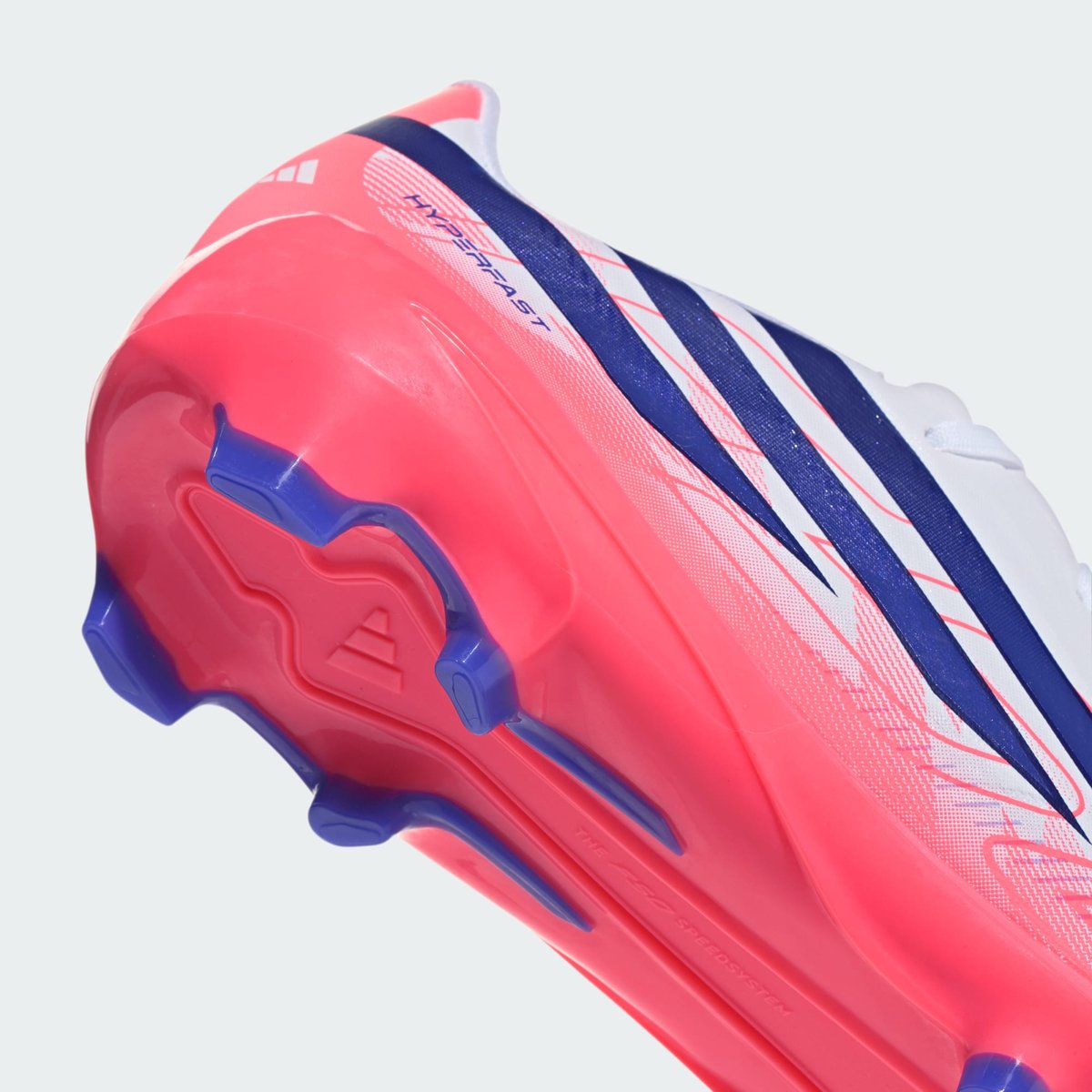 Chaussure De Football F50 Hyperfast League Terrain Souple Enfants Chaussure De Football F50 Hyperfast League Terrain Souple Enfants cloud white / solar purple / solar turbo, adidas Performance