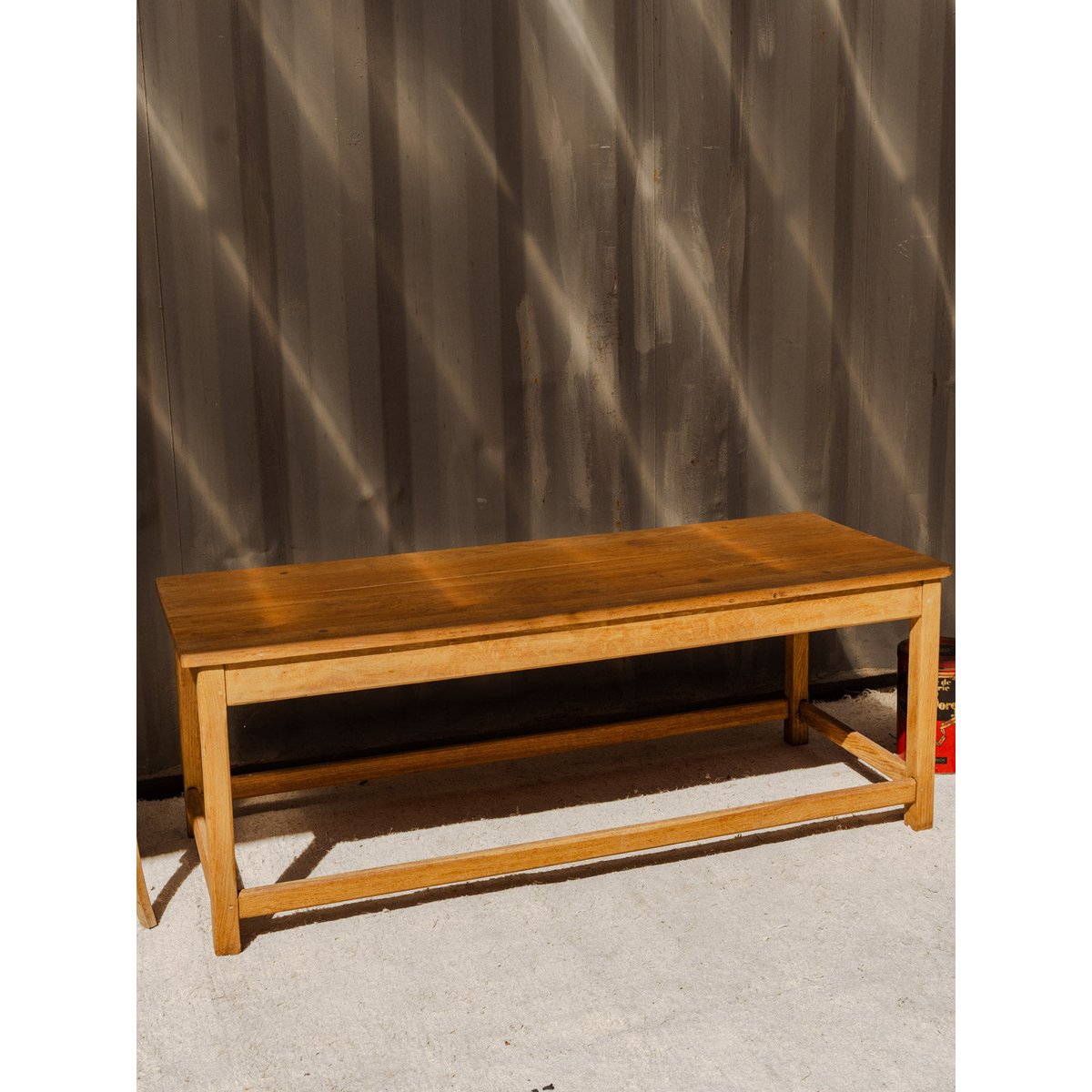 Table basse en bois Léonie N°1127 - Bon état bois clair, DEBONGOUT