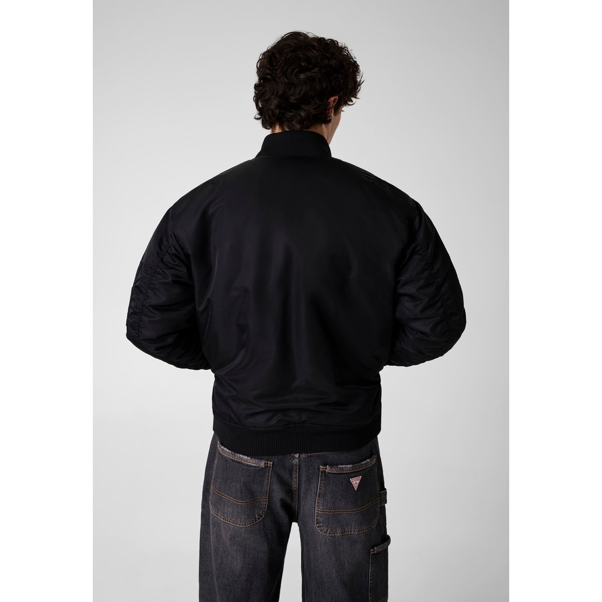 Blouson Aviateur noir, GUESS JEANS