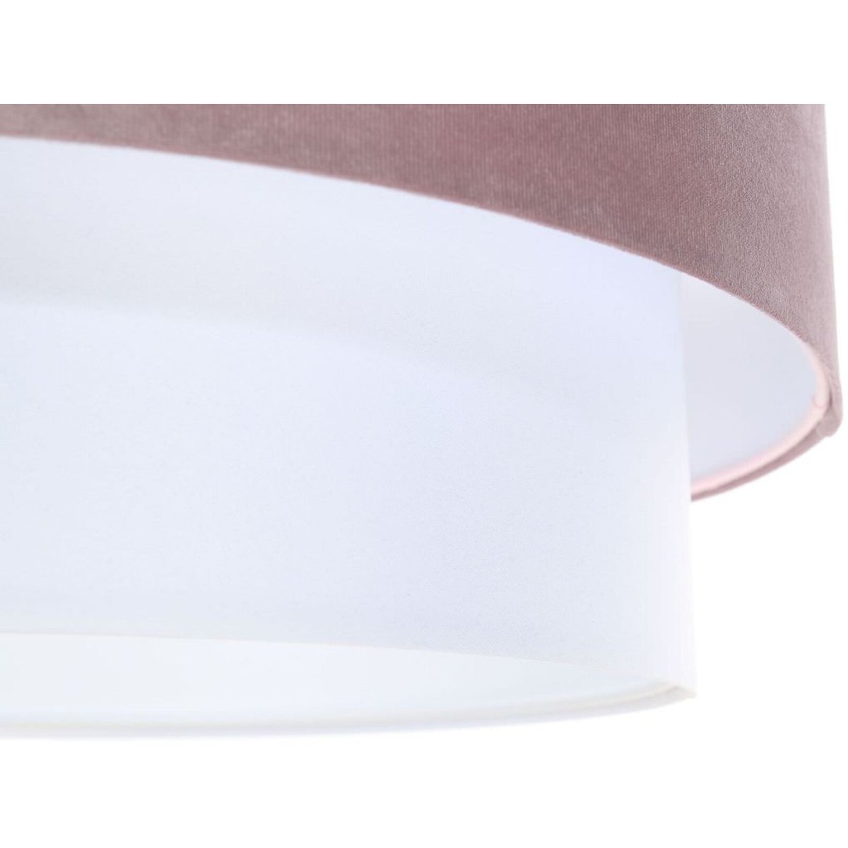 Suspension en velours, DUO ÉLÉGANT velours taupe intérieur blanc, BPS KONCEPT