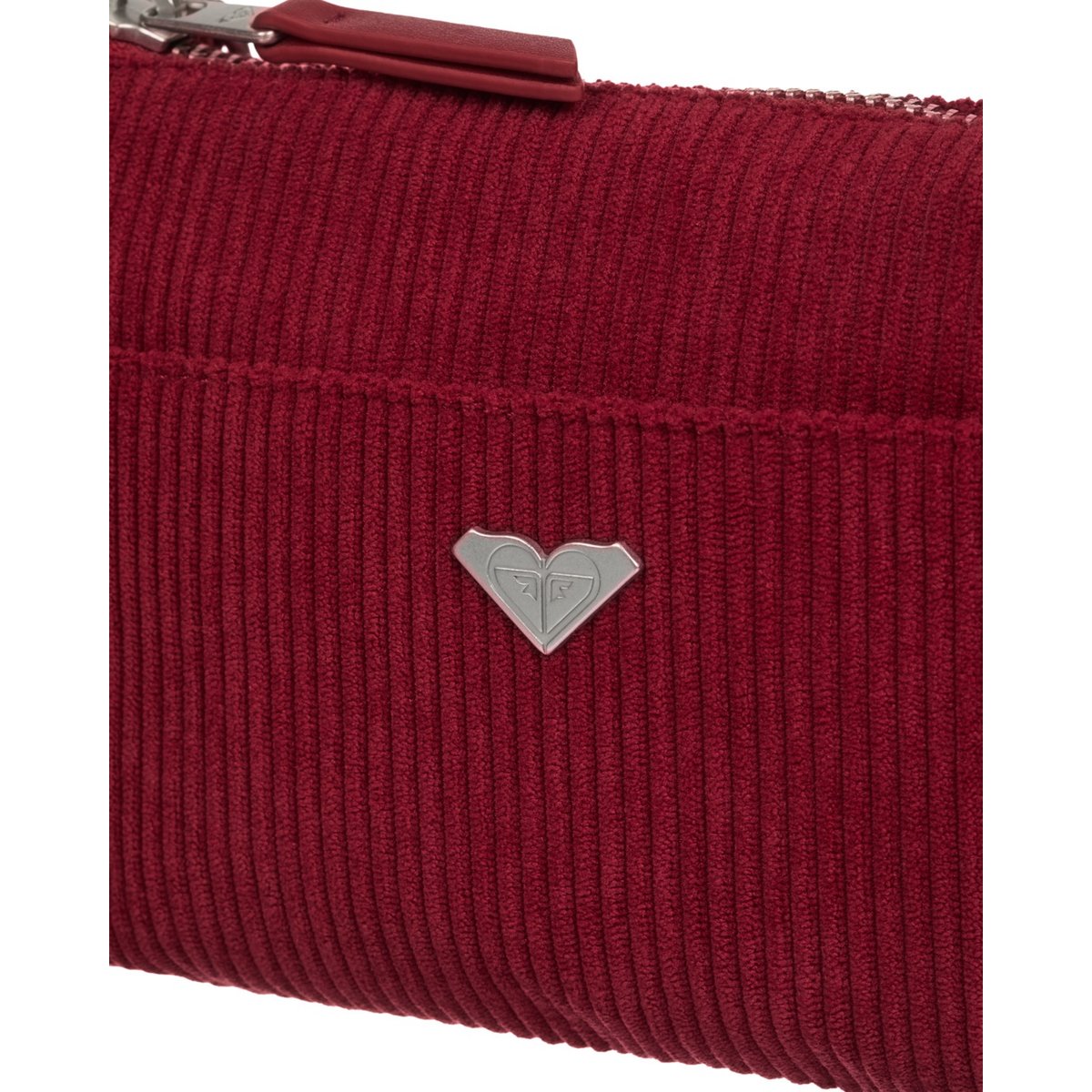 Petit sac en velours côtelé SHELL KISS. rouge beet red, ROXY