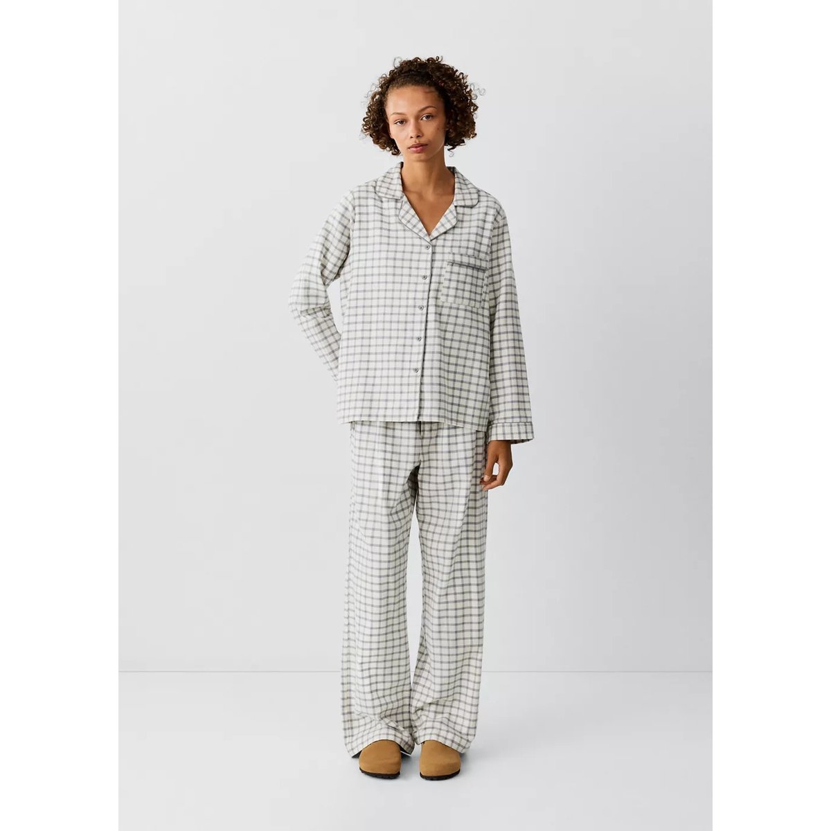 Pyjama mila blanc cassé, MANGO TEEN