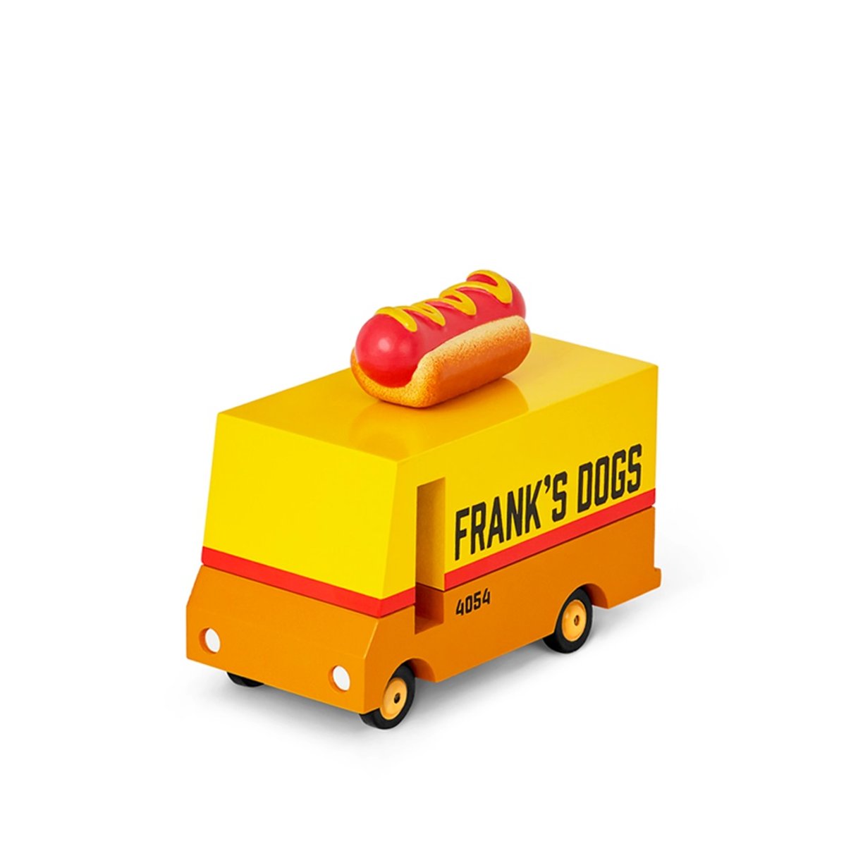 Hot Dog Van jaune, CANDYLAB TOYS