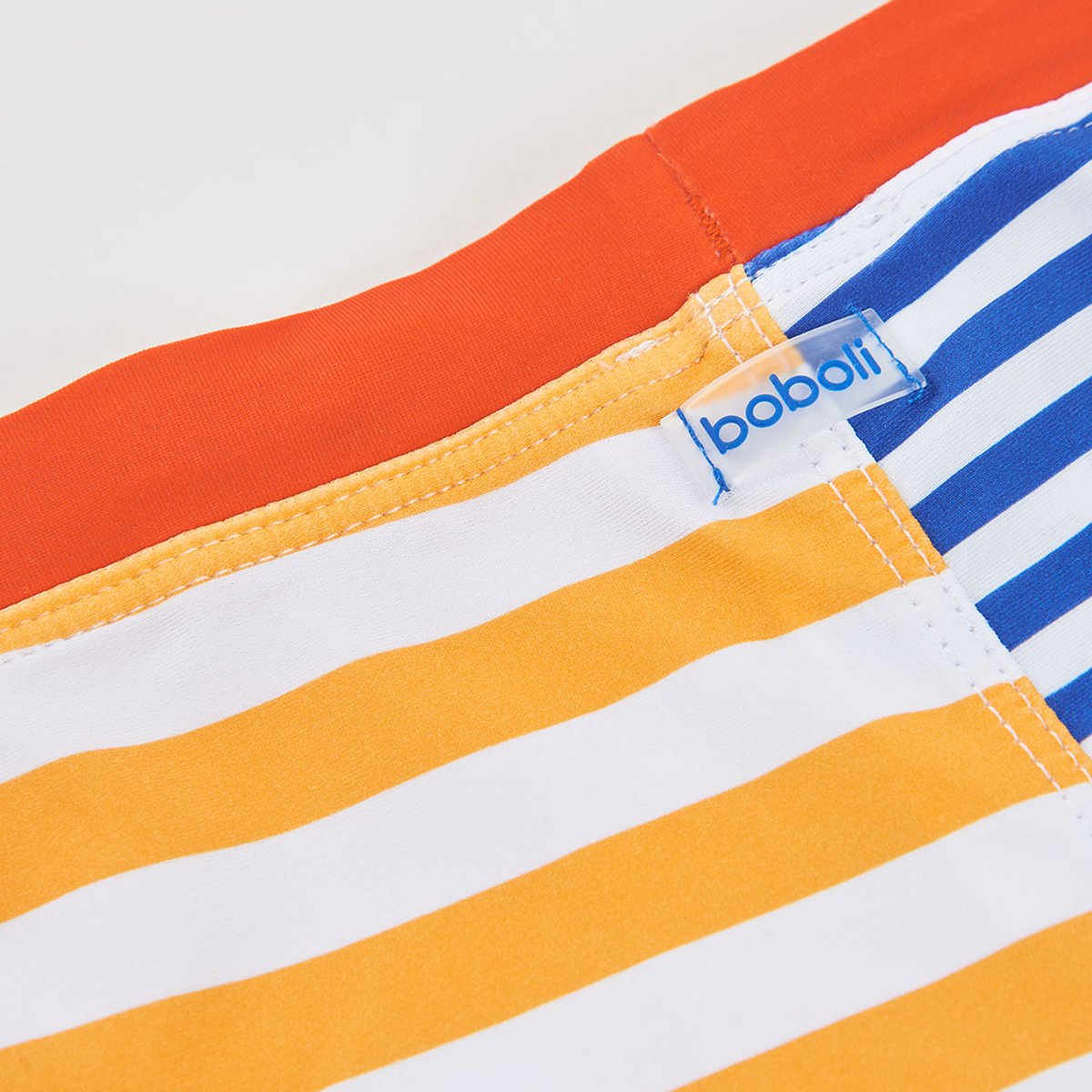 Maillot de bain garçon a rayures es et UPF50+ multicolore, BOBOLI