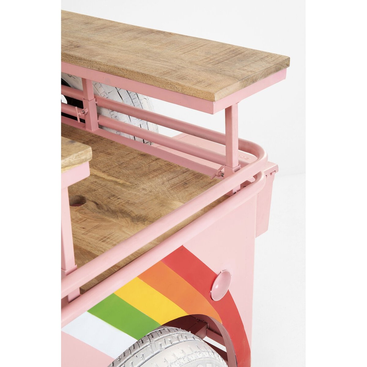 Bar voiture, FLOWER POWER rose, KARE DESIGN