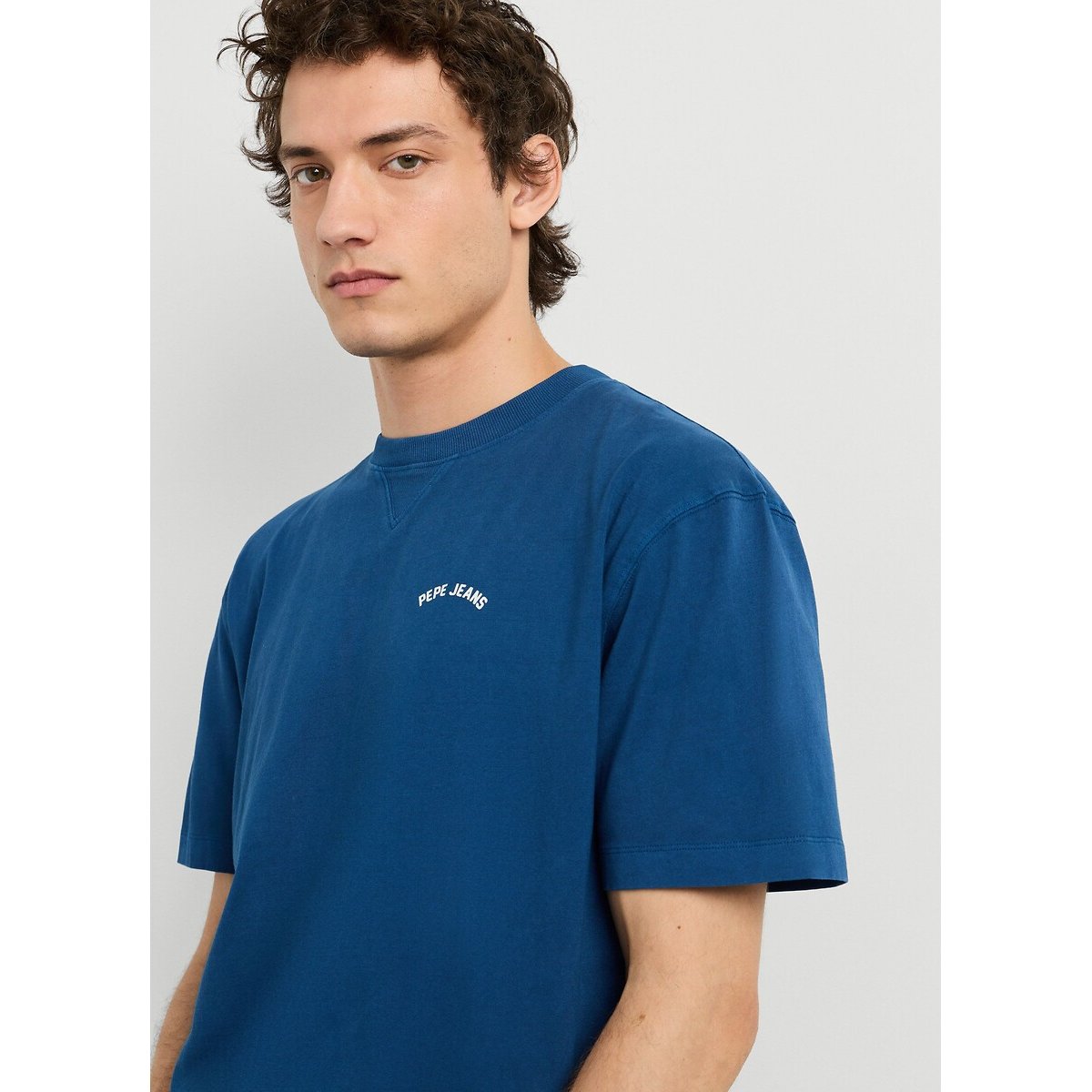 T-shirt manches courtes, JOHN bleu, PEPE JEANS