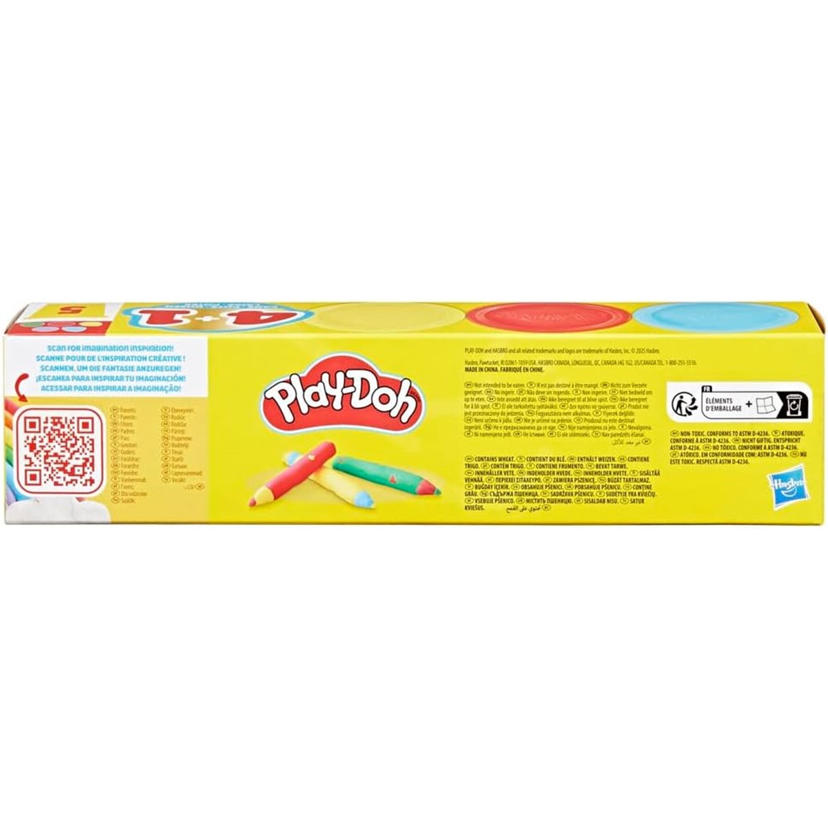 Coffret de 5 pots de pâte à modeler multicolore, HASBRO