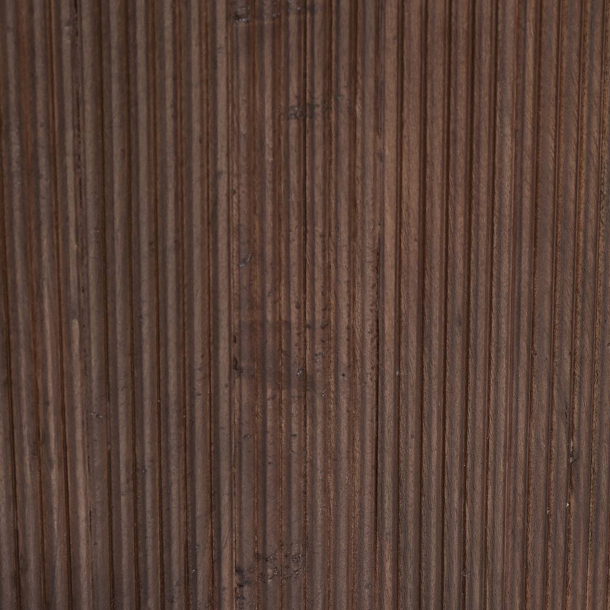 Meuble bar en bois de manguier et en marbre NÉRALY bois foncé, MADE IN MEUBLES