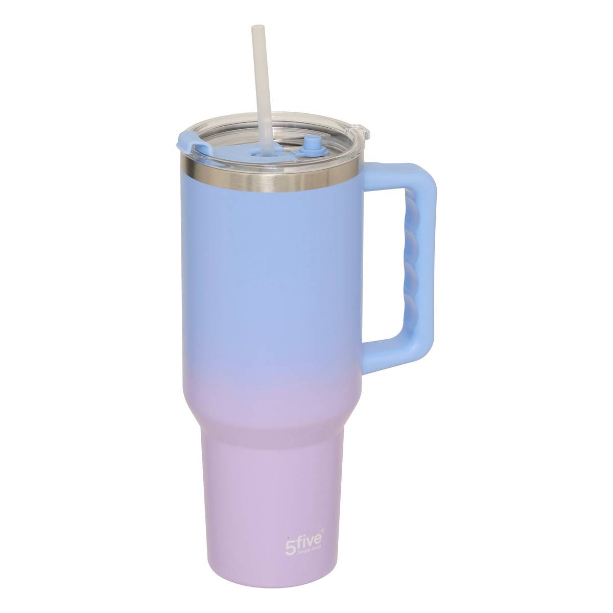 Mug isotherme en inox 1,2L TIE'N DYE multicolore, 5FIVE SIMPLY SMART