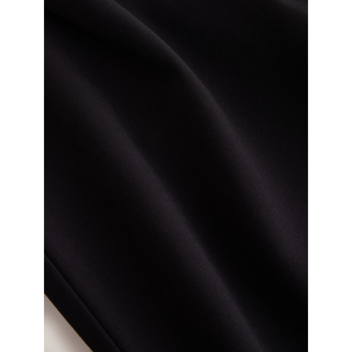 Pantalon bouffant en point de rome épais noir, NEXT