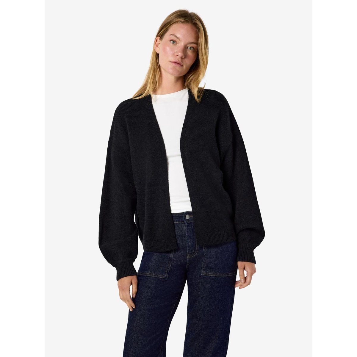 Cardigan En Maille noir - black1, NOISY MAY