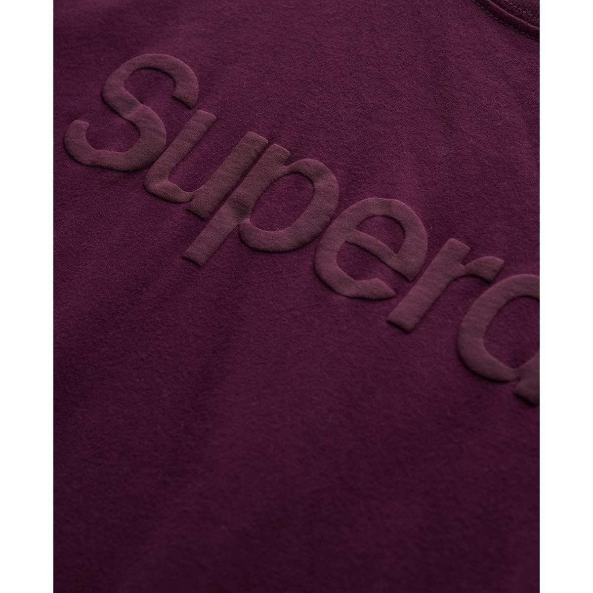 T-shirt Tonal Core violet aubergine, SUPERDRY