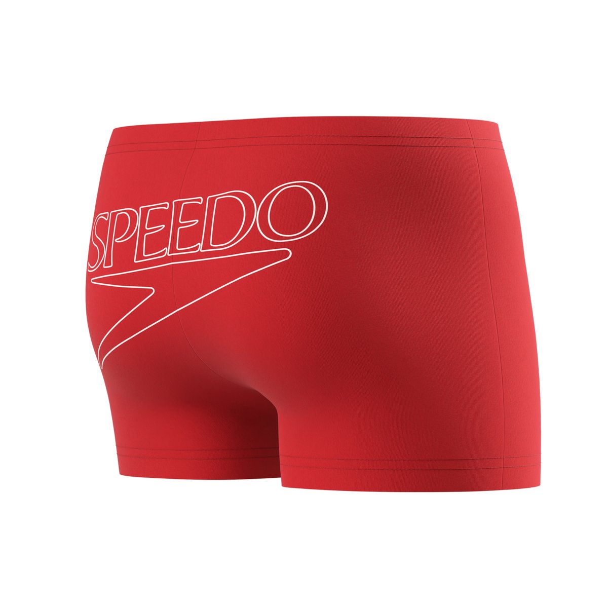Short de bain motif/style gros logo rouge, SPEEDO