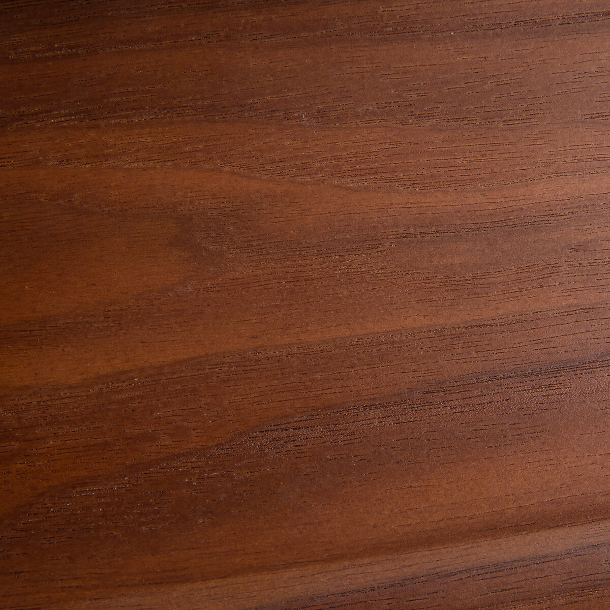 Specchio asimmetrico con mensola in noce H170 cm, Nella noce, AM.PM