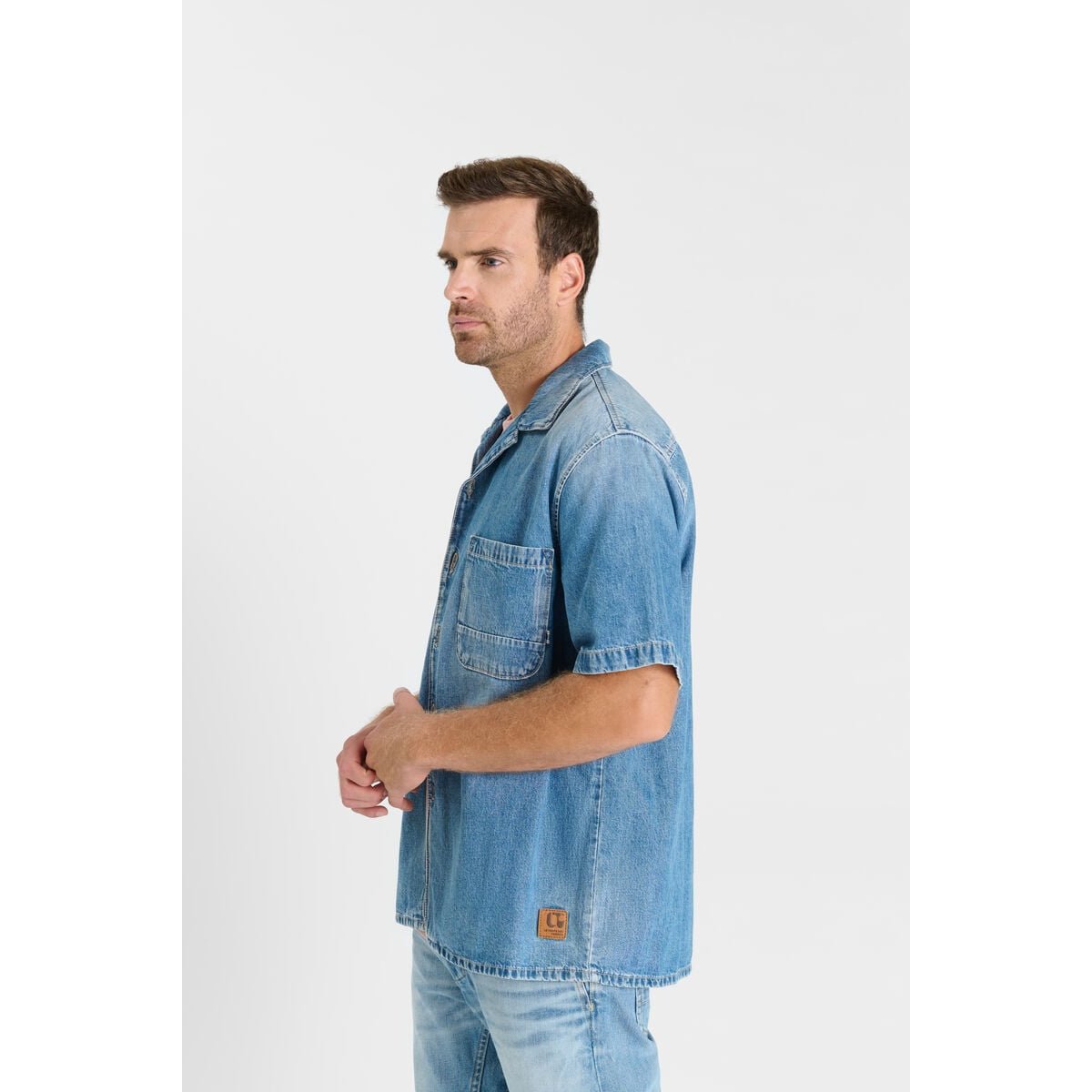 Chemise SULO blue, LE TEMPS DES CERISES