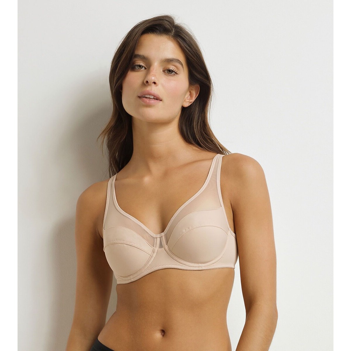 Soutien envolvente, Generous creme-rosado, DIM